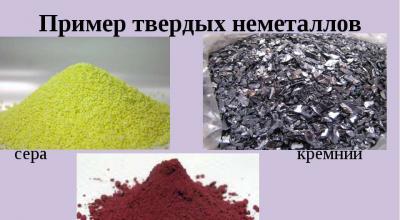 Общая характеристика неметаллов Неметаллические свойства веществ